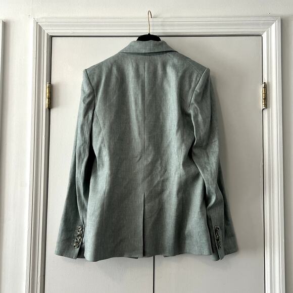 veronica beard Miller Dickey Seaglass green size 10 CL1 - Picture 6 of 6